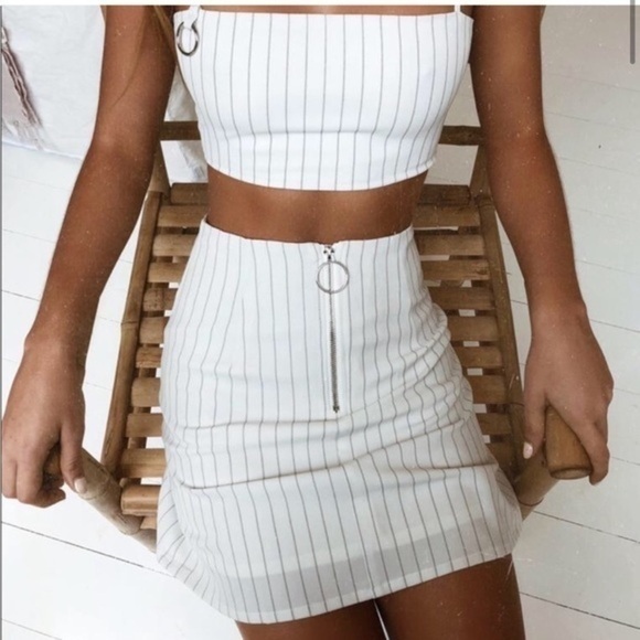 Strips mini skirt - Picture 7 of 7